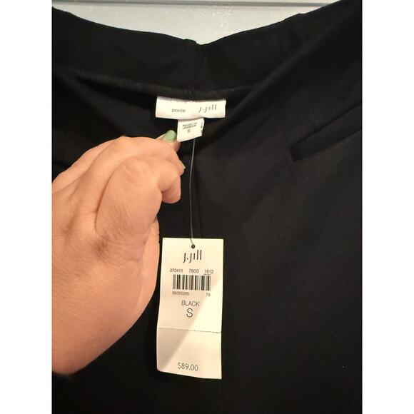 J.Jill Ponte Wide-Leg Black Pants – Women’s Size Small – NWT - Picture 2 of 4